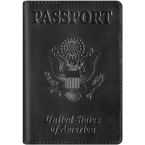 Premium Leather Passport Holder Covers