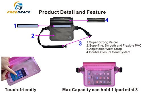 Waterproof Pouch with Waist Strap