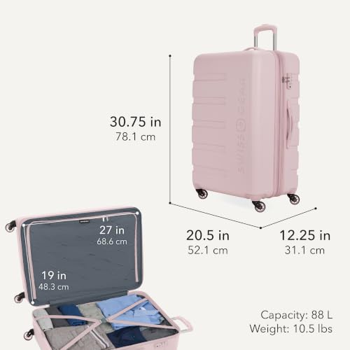 Signature Hardside Expandable Checked Large Spinner Luggage