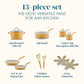 Cucina Ceramic Nonstick Cookware Pots and Pans Set