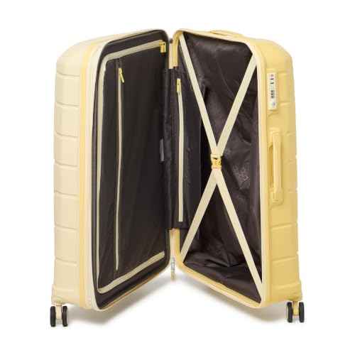 Freeform Large Checked Luggage with Dual 360° Spinner Wheels