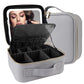 Travel Makeup Bag Cosmetic Bag Makeup Organizer Bag with Lighted Mirror