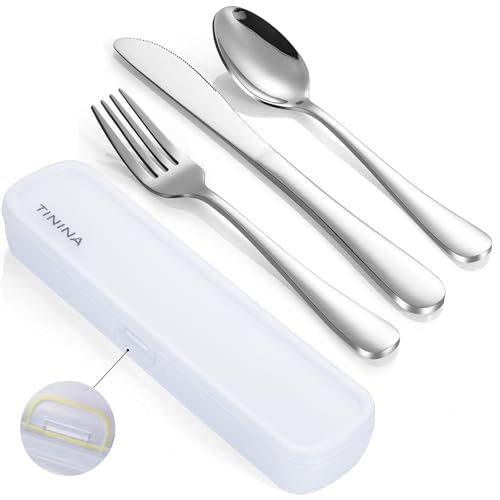 Travel Utensils with Case (4 Count)