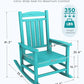 Outdoor Rocking Chair Set of 4 (4 Count)