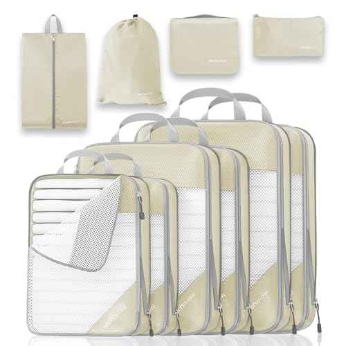 Compression Packing Cubes 10 Set (10 Count)