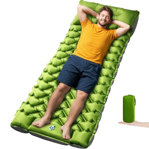 Ultralight Camping Sleeping Pad with Built