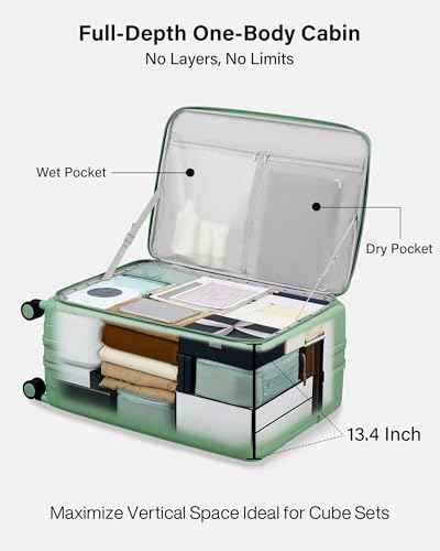Expandable Large Checked Luggage