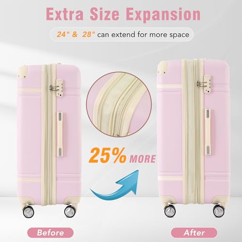 Luggage Set 3 Piece (3 Count)