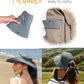 Sun Hats for Women Ponytail Wide Brim Summer Packable Cowboy Hat