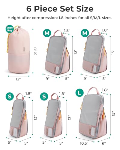 Compression Packing Cubes for Travel