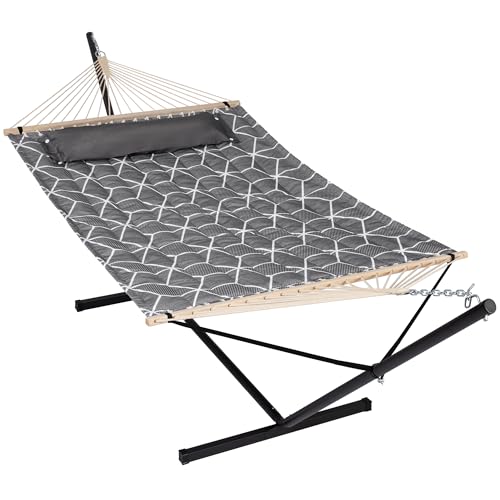Double Hammock with 12FT Stand Included