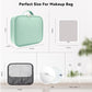 Travel Makeup Bag with LED Mirror and 10x magnifying glass with 3 Lighted Settings