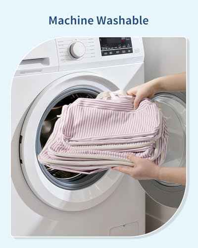 7 Set Striped Packing Cubes for Travel Carry on Suitcase