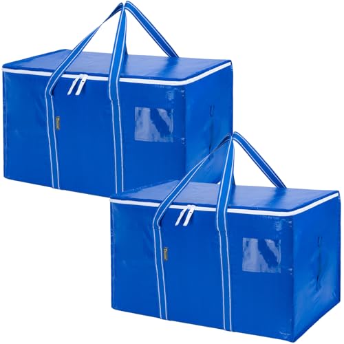 2 Pack Oversized Moving Bags with Reinforced Handles (2 Count)
