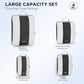 4 Set Compression Packing Cubes for Travel Essentials (4 Count)