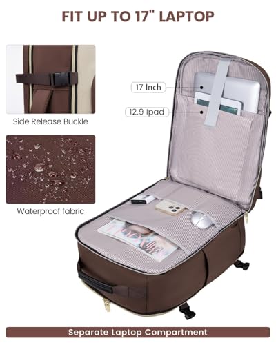 40L Travel Backpack for Women & Men