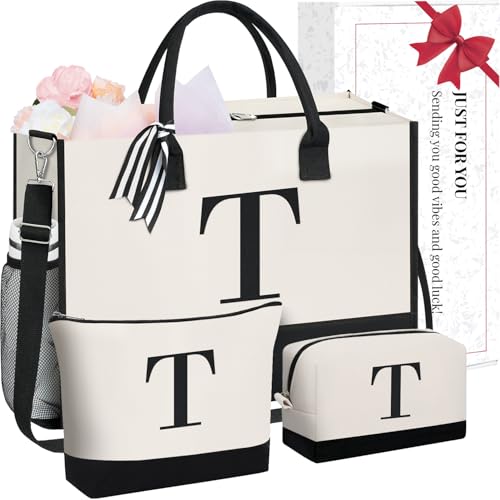 Initial Tote Bag