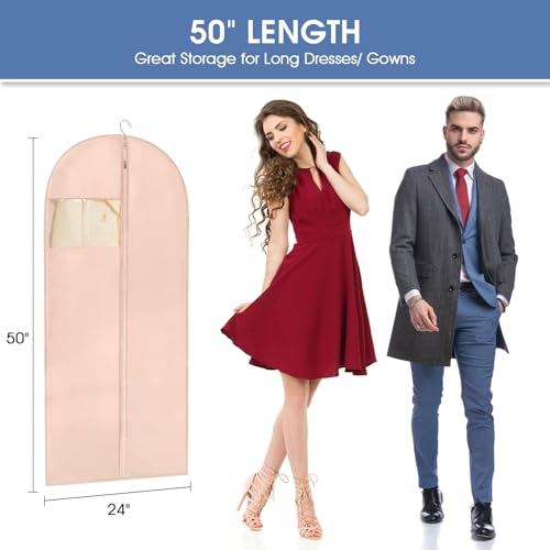 Garment Bags for Hanging Clothes (2 Count)