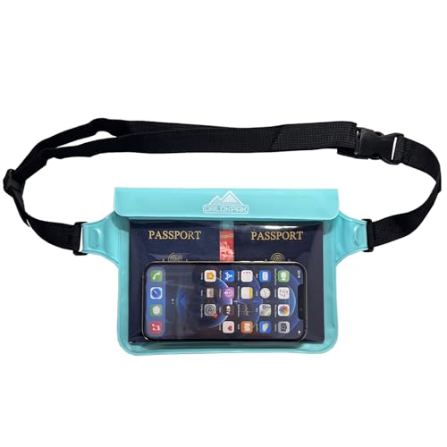 Waterproof Fanny Pack Touch Screen Dry Waist Bag Floating Hip Pouch For Phone Wallet Cash Key Fob