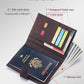 RFID Passport Holder Travel Wallet for Women
