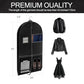 3 Pack 43" Garment Bags for Travel and Storage (3 Count)