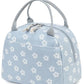 Lunch Bag for Women Men Cute Corduroy Lunch Tote Bags Reusable Insulated Lunch Box Large Capacity Reusable Insulated Cooler for Work Picnic or Travel