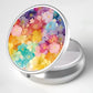 Pill Box 3 Compartment Portable Travel Medicine Box with Mirror