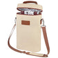 2 Bottle Insulated Wine Tote Carrier Bag