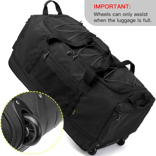 Collapsible Duffle Bag with Wheels 130