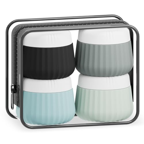 Travel Containers for Toiletries 4 Pack (4 Count)
