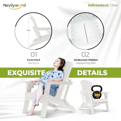 Folding Adirondack Chairs Set of 4 (4 Count)