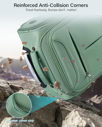 Underseat Carry On Luggage with Wheels