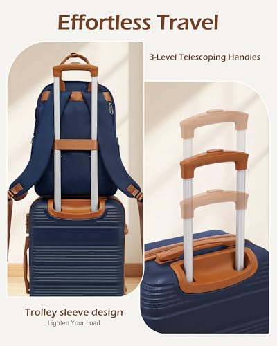 Luggage Sets with Spinner Wheels (3 Count)