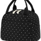 Lunch Bag for Women Men Cute Corduroy Lunch Tote Bags Reusable Insulated Lunch Box Large Capacity Reusable Insulated Cooler for Work Picnic or Travel