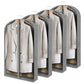 Suit Bags for Closet Storage Clear Mink Coat Storage Bag 40 in