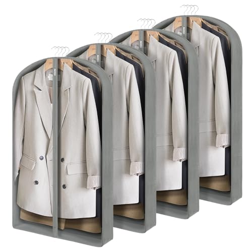 Suit Bags for Closet Storage Clear Mink Coat Storage Bag 40 in