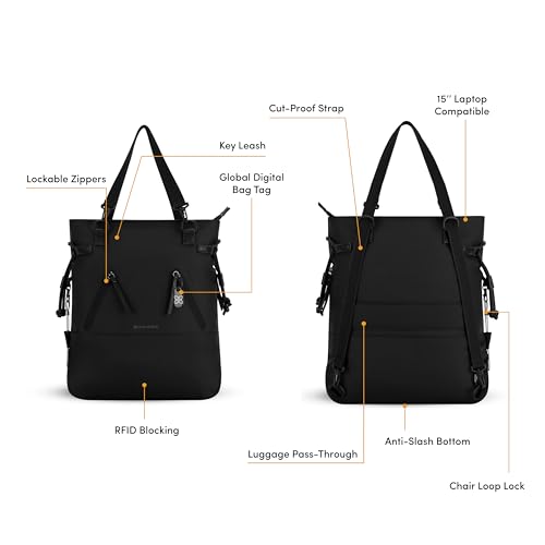 Tempest Anti Theft Convertible Backpack Tote