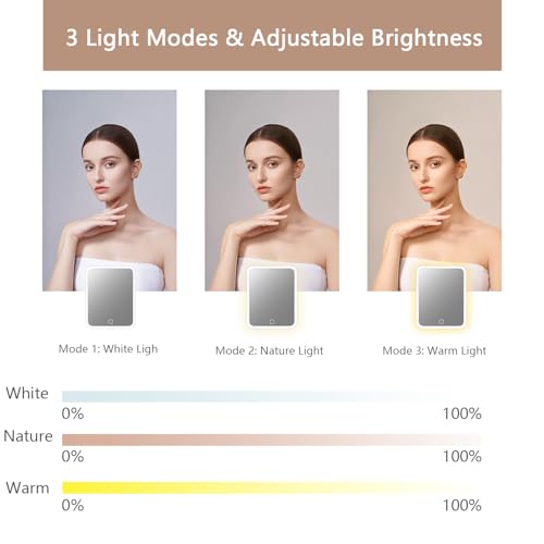Makeup Bag with Led Mirror
