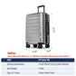 Carry On Luggage 22x14x9 Airline Approved Hardshell Carry On Suitcases with Wheels Travel Rolling 20 Inch Luggage with Cup Holder for Women Men