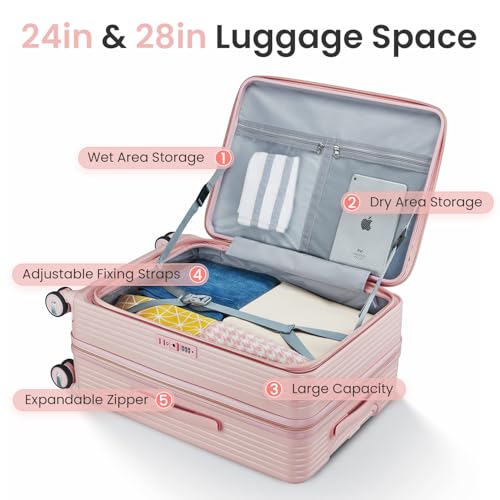 3 Piece Luggage Set (3 Count)