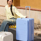 Expandable Top Open 24 Inch Checked Luggage with Spinner Wheels