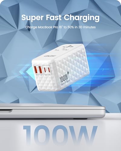 100W International Travel Adapter