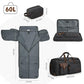 Garment Bags for Travel Canvas Duffle Bags for Men Hanging Suitcase (60 Liters)