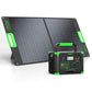 500W Portable Power Station with 100W Foldable Solar Panel
