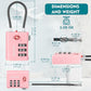 TSA Approved Luggage Locks (2 Count)