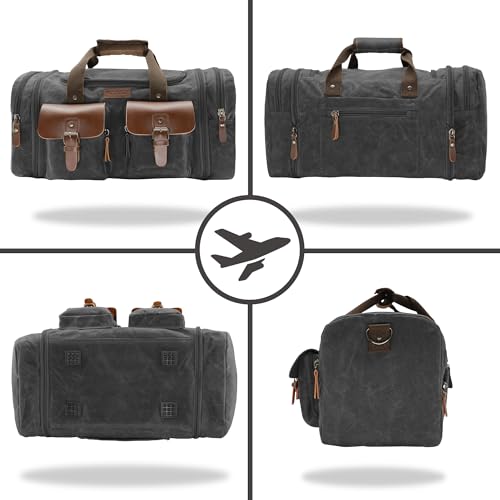 Waxed Canvas Duffle Bag