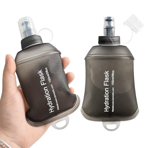 GYGYL Soft Flask Collapsible Water Bottle for Sports (2 Count)