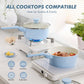Ceramic Nonstick Saucepan with Double Pouring Spout