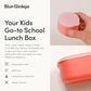 Bento Style Silicone Lunch Box Set