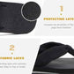 Flip Flops for Women Arch Support Summer Beach Sandals Black Size 12
